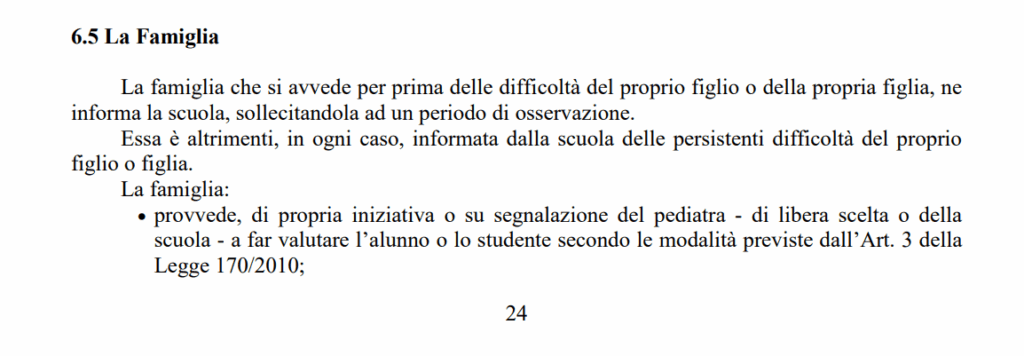 La Famiglia e il DSA: un ruolo attivo